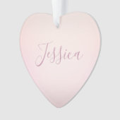 Votre nom | Elegant Script Soft Ombre (devant)