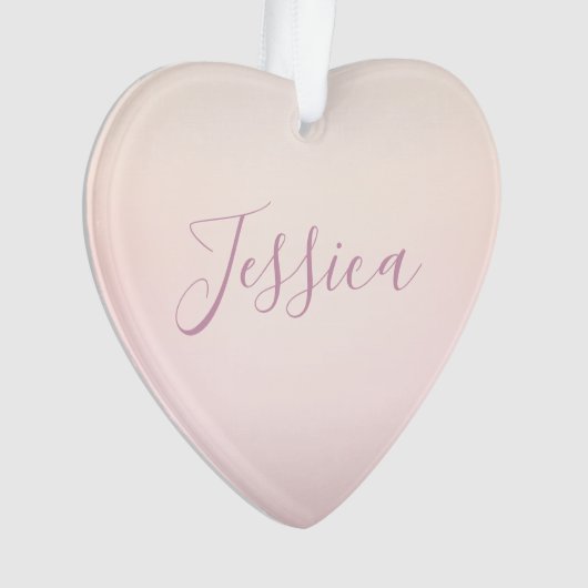 Votre nom | Elegant Script Soft Ombre (devant)