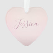 Votre nom | Elegant Script Soft Ombre (dos)