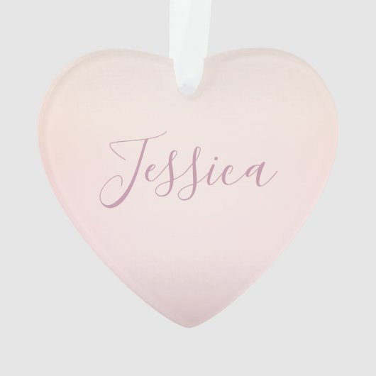 Votre nom | Elegant Script Soft Ombre (dos)