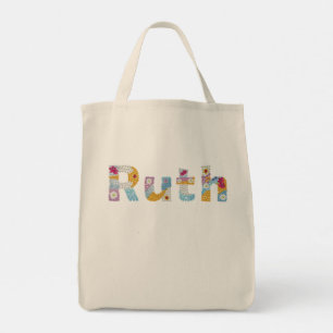 Votre nom en lettres florales artistiques / Sac fo