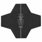 Votre nom en tant que glyphes Aliens Unique Noir (Plat)