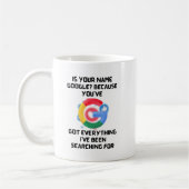 "Votre Nom Est-Il Google ? Drôle Mug pour une spéc (Gauche)