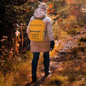 Votre nom et photo sur le sac à dos orange