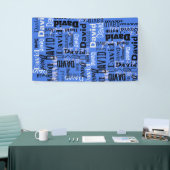 Votre NOM Fête Signer Bannière Entreprise Annivers (Salon professionnel)