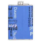 Votre NOM Flacon personnalisable Alcool Drinkware (Dos)