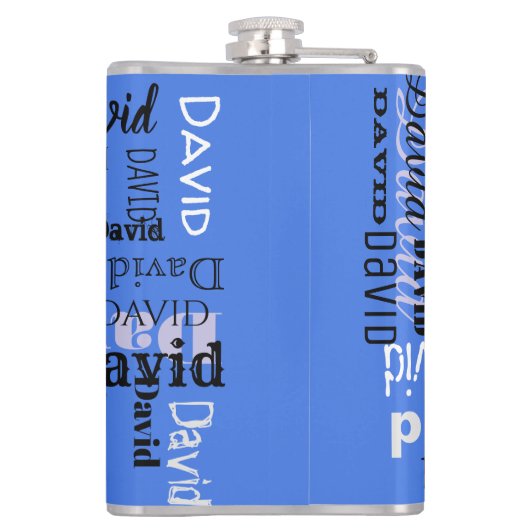 Votre NOM Flacon personnalisable Alcool Drinkware (Dos)