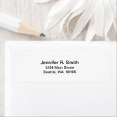 Votre nom ici Étiquettes (En situation)