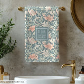 Votre nom Morris Inspirée Serviette de bain