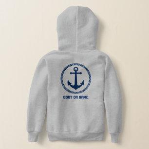 Votre nom ou nom de bateau Ancre maritime Marine e