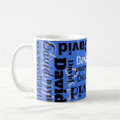 Votre NOM Personnalisable Mug Coffee Cup Drinkware (Gauche)