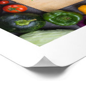 Votre nom personnalisé Poster d'art de cuisine (Coin)