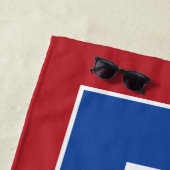 Votre NOM serviette de plage (En situation)