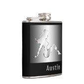 Votre nom sur le flacon de fille de bavette de (Droite)