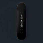 Votre nom sur un skateboard<br><div class="desc">Si vous avez besoin d'aide,  dites-moi ce que vous voulez dans la zone de commentaire ci-dessous et je le ferai pour vous dans n'importe quelle police de couleur et la police de votre choix. sports extrêmes shaun</div>