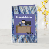 Votre nouvelle carte de travail (Fleur jaune)