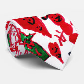 Votre oeuvre pour enfants sur une Cravate Fête des (Roulé)