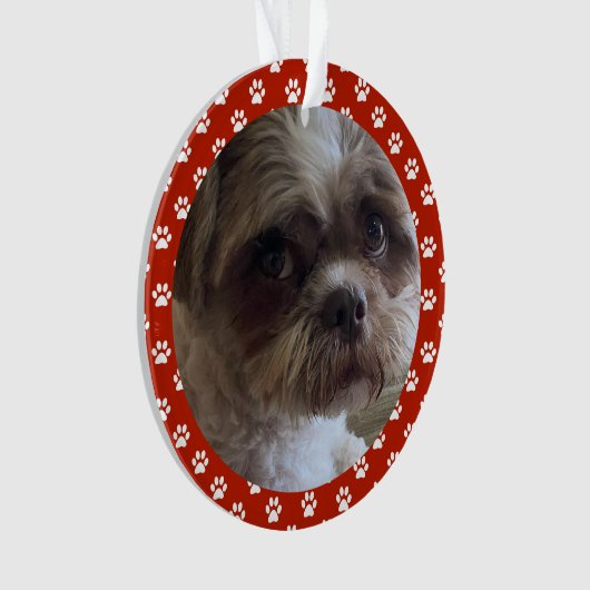 Votre Ornement d'Animal de Compagnie (devant)