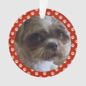 Votre Ornement d'Animal de Compagnie (devant)