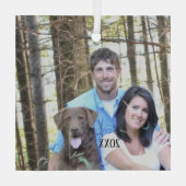 Votre ornement de Noël photo (Verso)