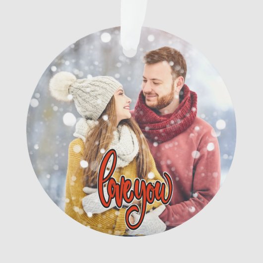 Votre ornement photo (devant)