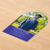 votre photo -arch Graduation Faire-part (Poser)