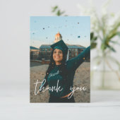 Votre photo Casquette Merci blanc V2 (Debout devant)