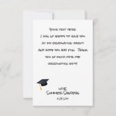 Votre photo Casquette Merci blanc V2 (Dos)