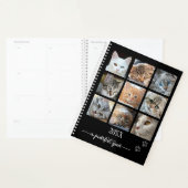 Votre Photo Collage Cute Cat Planner (Devant avec enveloppe)