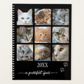Votre Photo Collage Cute Cat Planner (Devant)