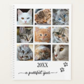 Votre Photo Collage Cute Cat Planner (Devant)