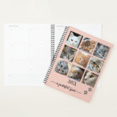 Votre Photo Collage Cute Cat Planner (Devant avec enveloppe)
