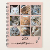 Votre Photo Collage Cute Cat Planner (Devant)
