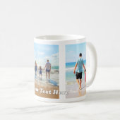 Votre photo Collage de café Mug Cadeau et texte pe (Devant droit)
