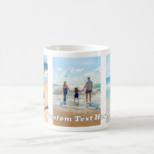 Votre photo Collage de café Mug Cadeau et texte pe (Centre)
