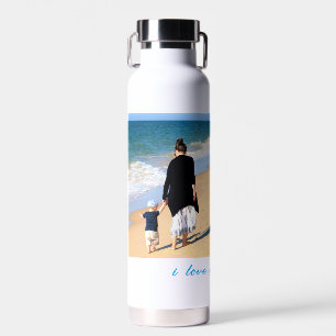 Votre photo de famille Collage Bouteille d'eau ave