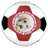 VOTRE PHOTO Far Apart Love custom football ball (Tourné)