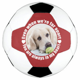 VOTRE PHOTO Far Apart Love custom football ball