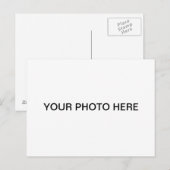 VOTRE PHOTO ICI carte postale (Devant / Derrière)