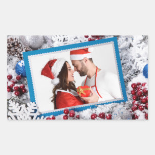 VOTRE PHOTO personnalisée Autocollants vacances