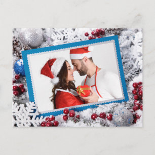 Votre photo personnalisée carte postale de Noël