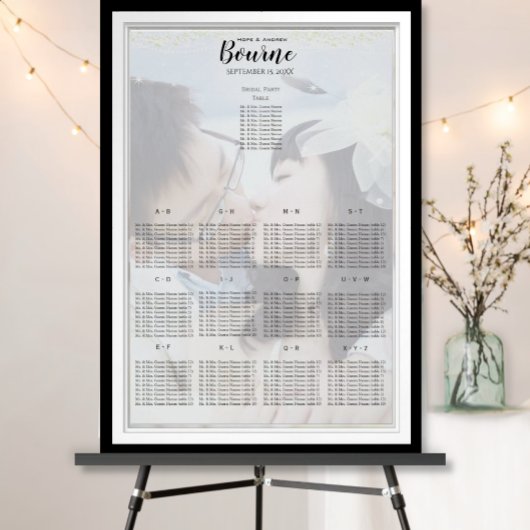 Votre photo sous le tableau de sièges étoilés