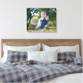 Votre photo sur toile - 20" x 16" (Insitu(Chambre))