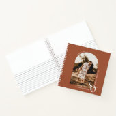 Votre Photo Terracotta Mariage Livre d'Invité (Intérieur)