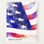 Votre photo USA Drapeau Patriot Planner (Dos)