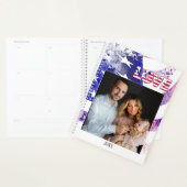Votre photo USA Drapeau Patriot Planner (Devant avec enveloppe)