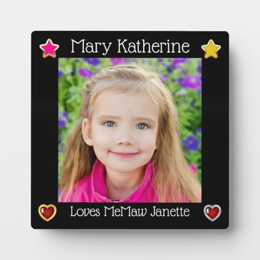 Votre Plaque Photo (Devant)