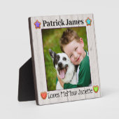 Votre Plaque Photo (Recto)