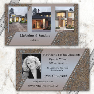 Votre Portfolio de Photos Carte de Visite Architec