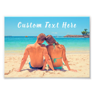 Votre Poster Photo Imprimer avec Texte Personnalis